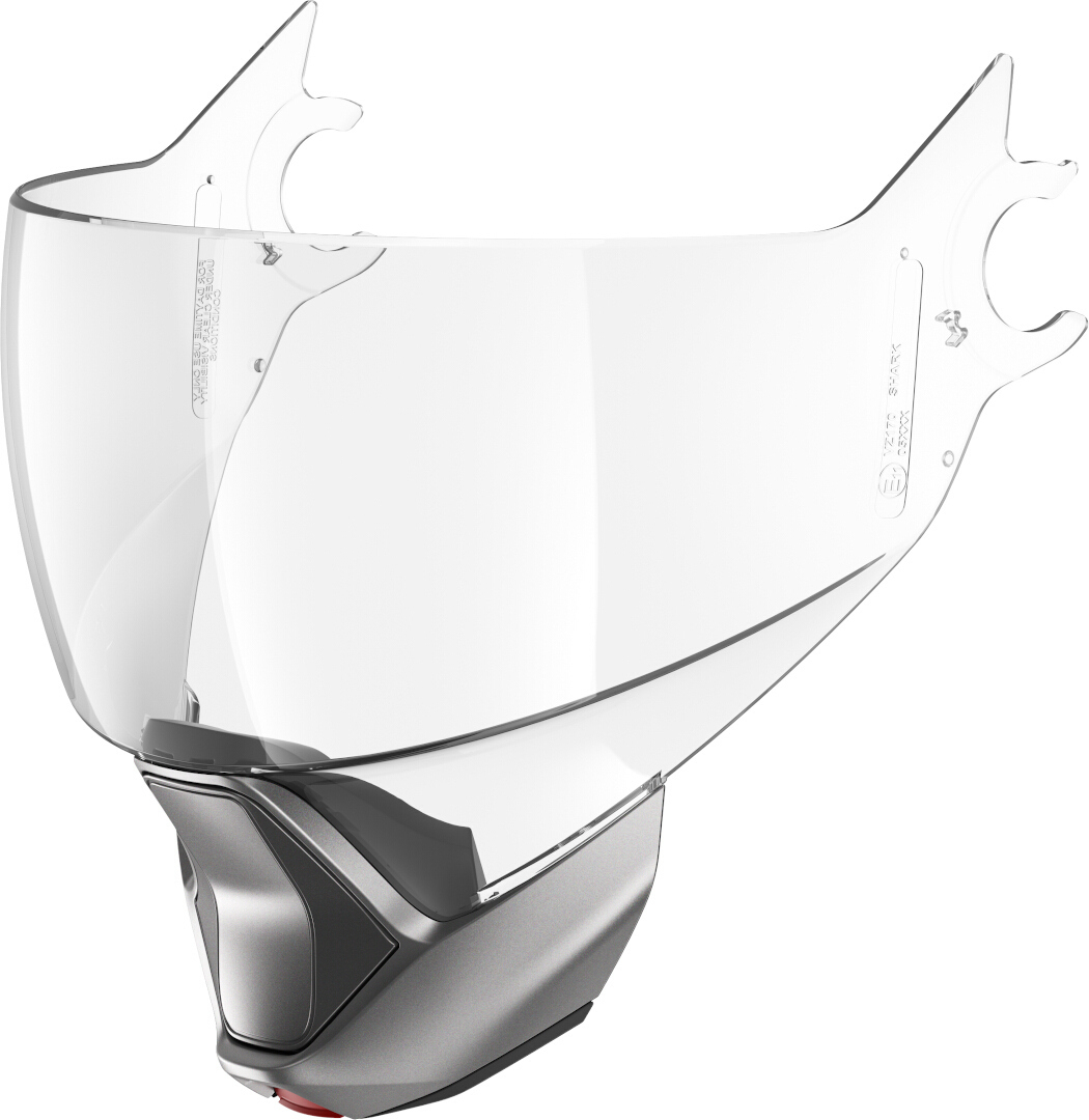 Shark Evojet Set de perdele Visor Chin Clar/Gri mat Figura 1