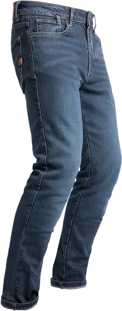John Doe Pioneer Mono Vaqueros de moto Blue Stone Wash 36 L34 Figura 4