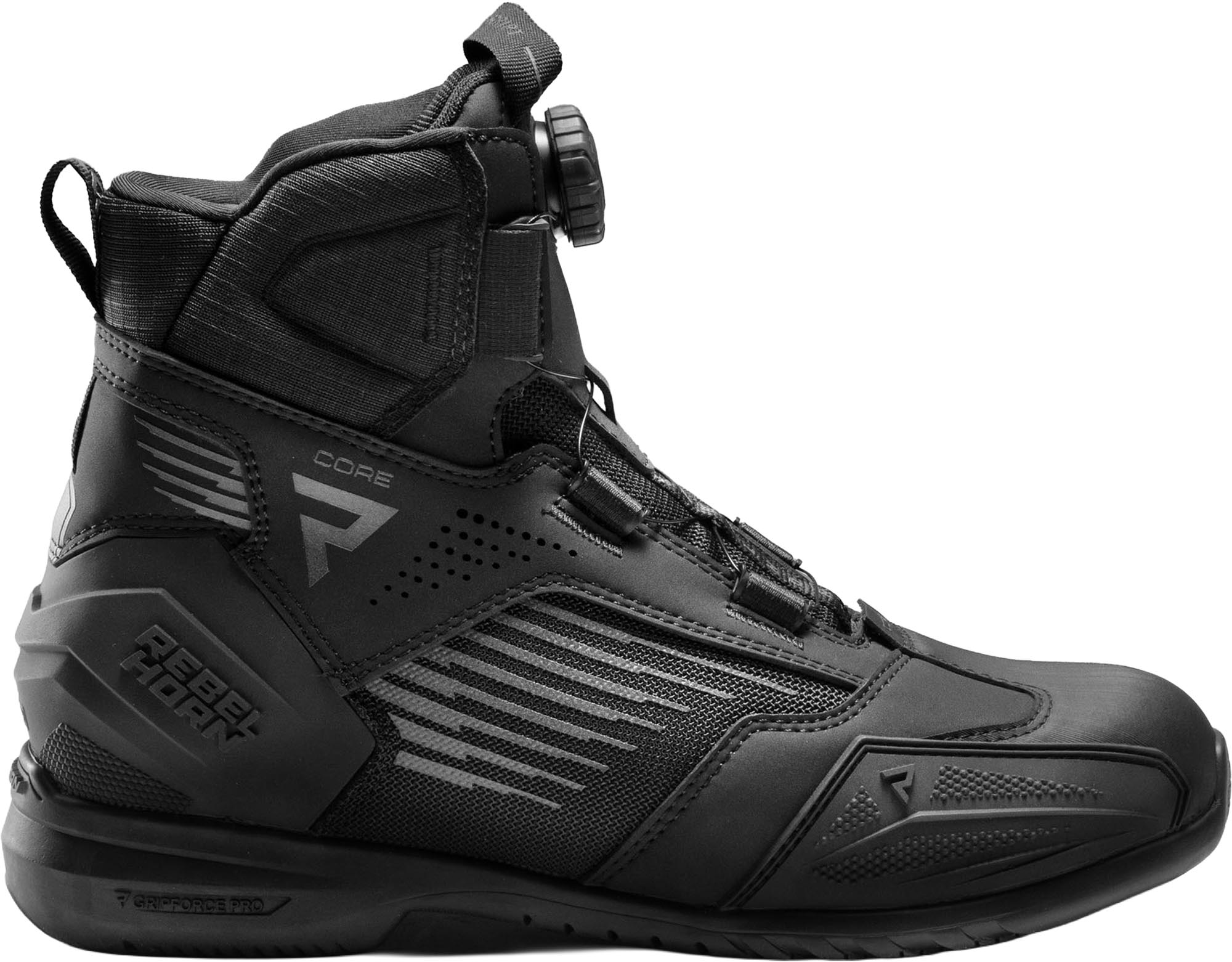 Side view of Rebelhorn Core Motorcycle Shoes