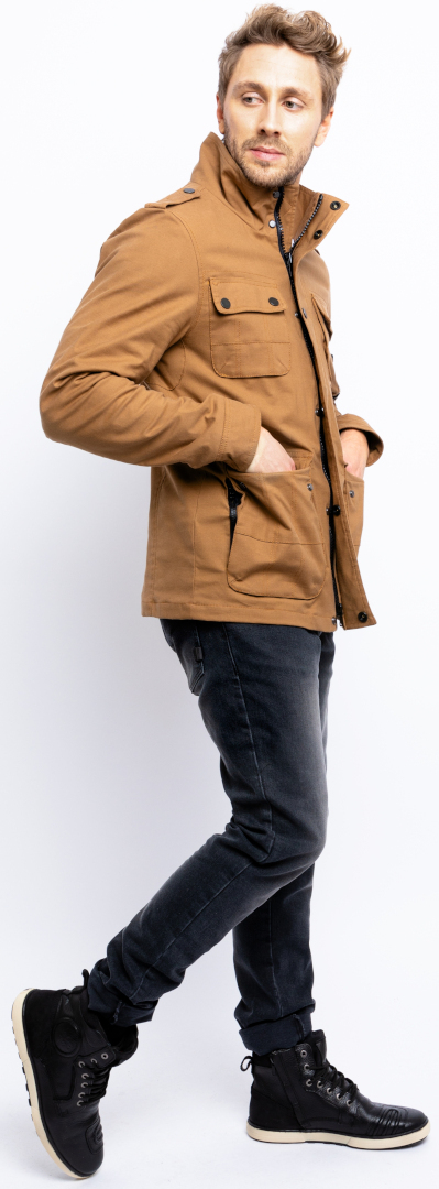 John Doe Explorer Veste textile moto beige S Figure 8