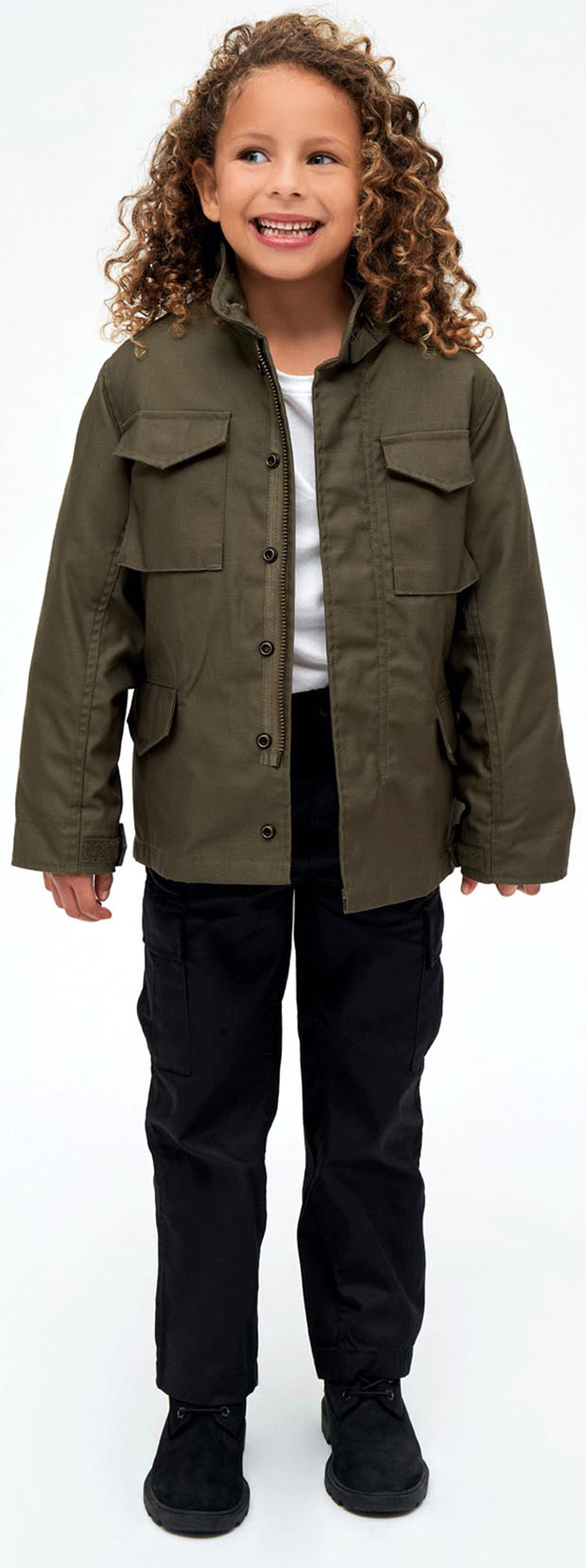 Brandit M65 Classic Veste pour enfants olive 134-140 Figure 6
