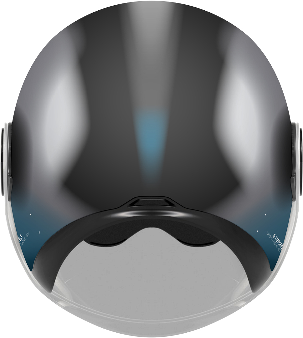 AGV Eteres Levanto Cască cu reacție Negru/argintiu XL (61/62) Figura 3