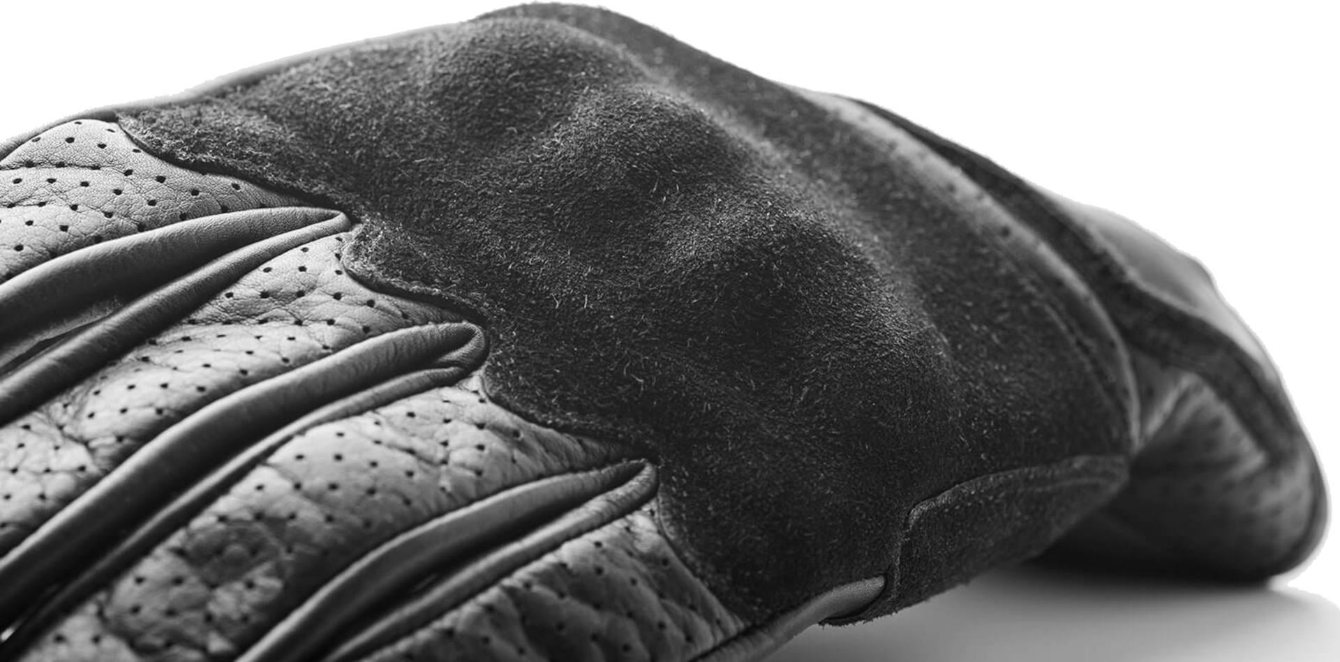 Fuel Rodeo Perforierte Motorcycle Gloves black M Figure 3