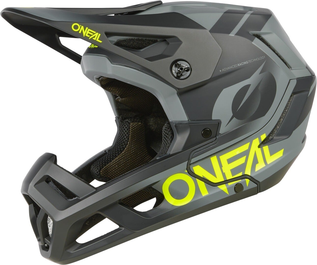 Oneal SL1 Strike Downhill Helmet black matt/grey/neon-yellow L (59/60) Figure 7