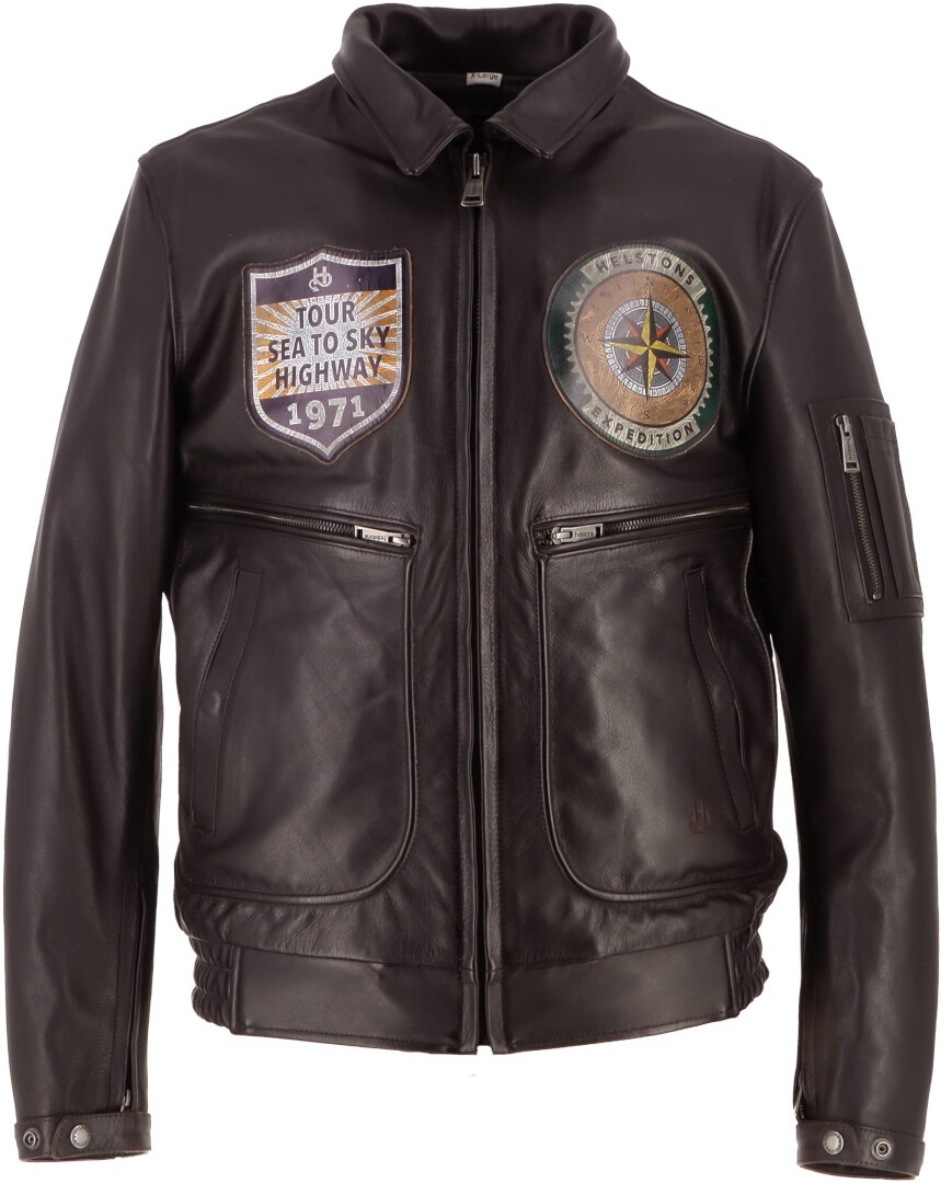 Helstons Jet Force Motorfiets leren jas S Figuur 1