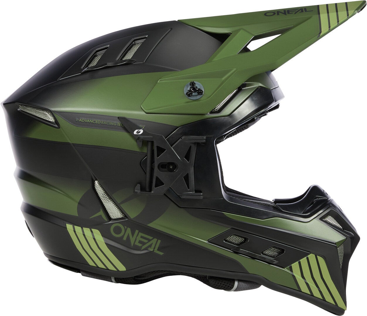 Oneal EX-SRS Hitch Motocross hjelm sort mat/grøn S (55/56) Figur 4