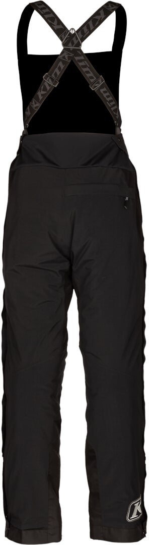 Klim Strata Senhoras Snowmobile Bib Calças preto Curta S Figura 4