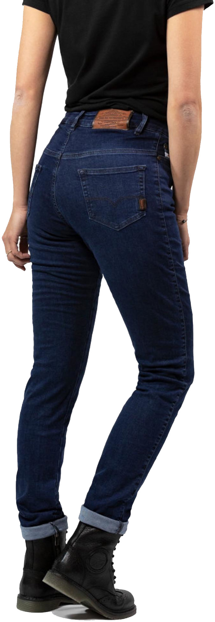 John Doe Betty High XTM Damer Jeans blå 32 L32 Figur 3