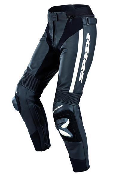 Spidi RR Pro Damen Motorrad Lederhose schwarz/weiß 50 Abbildung 1