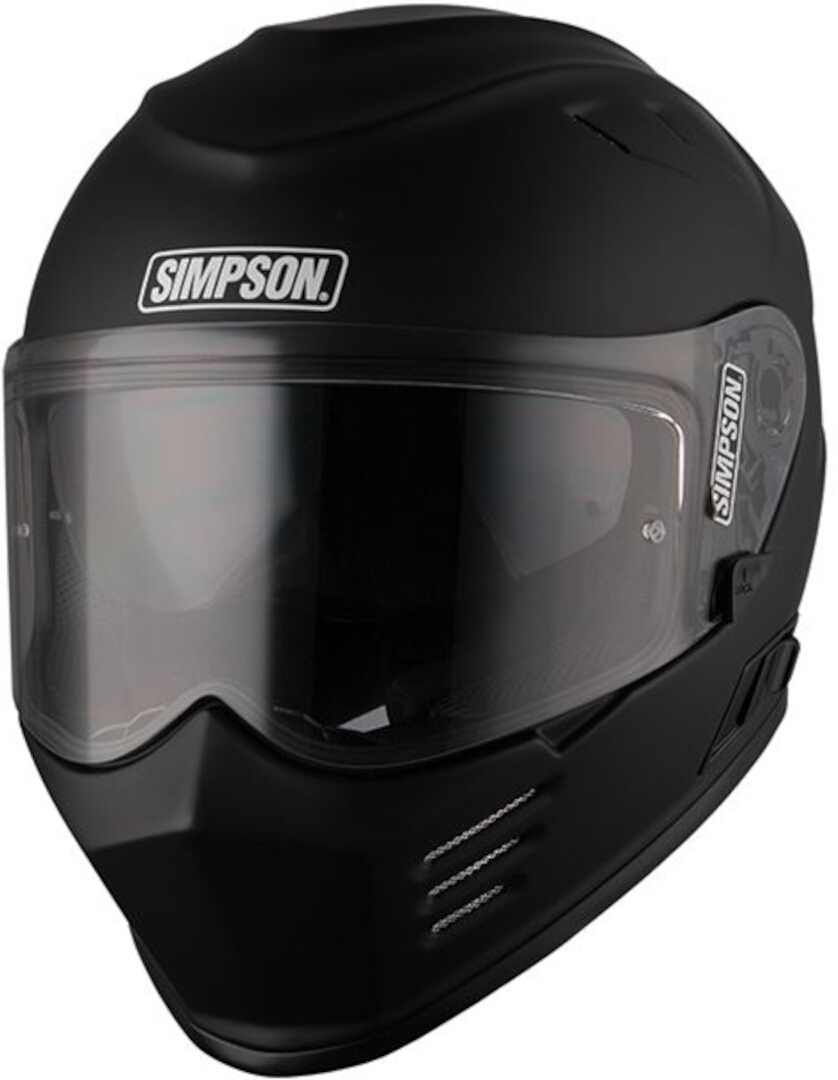 Simpson Venom Solid 06 ヘルメット ブラックマット 男性(58歳) 図1