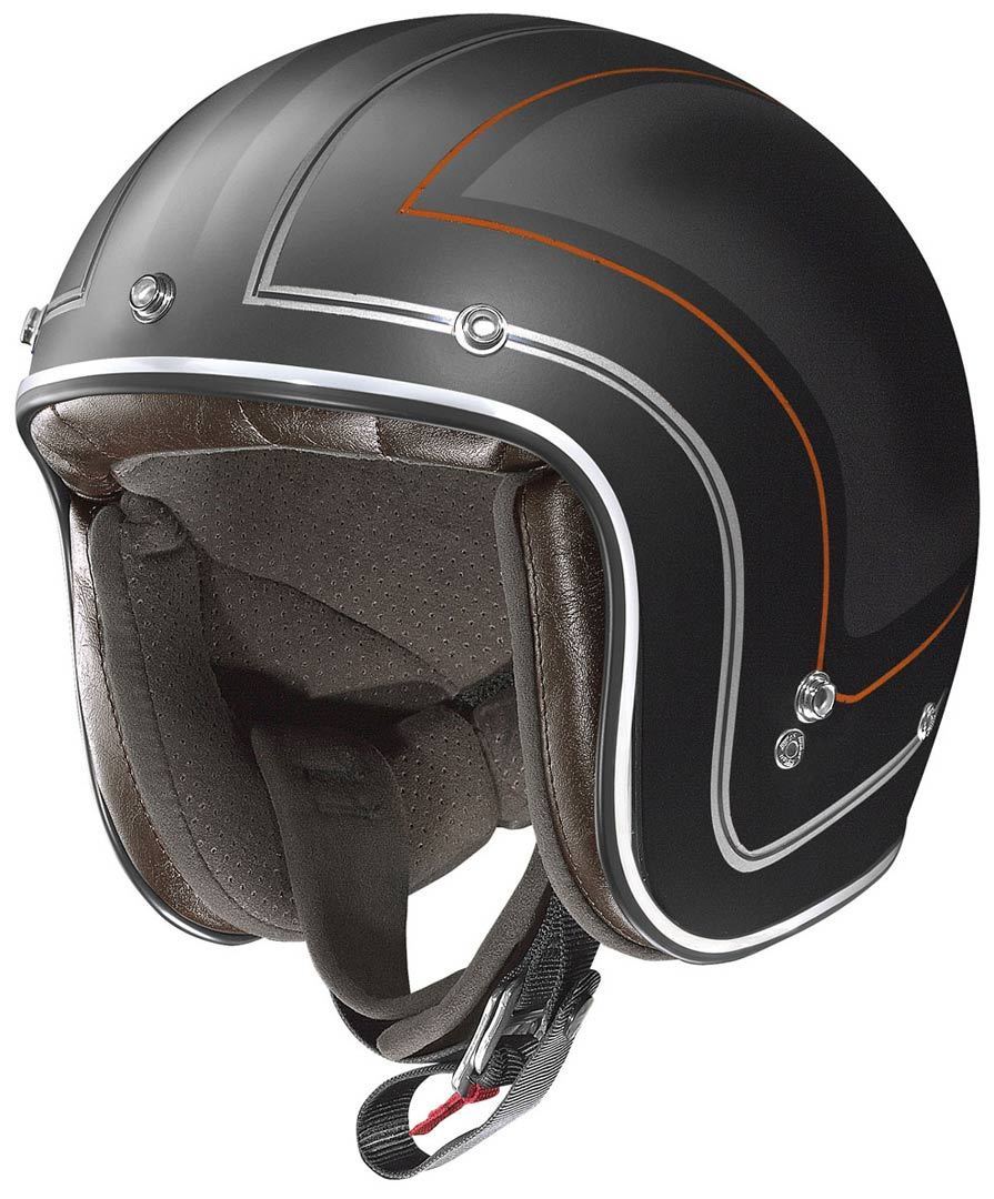X-lIte X-201 Caliente Demi Trysková přilba Černá kovová XL (60/61) Obrázek 2