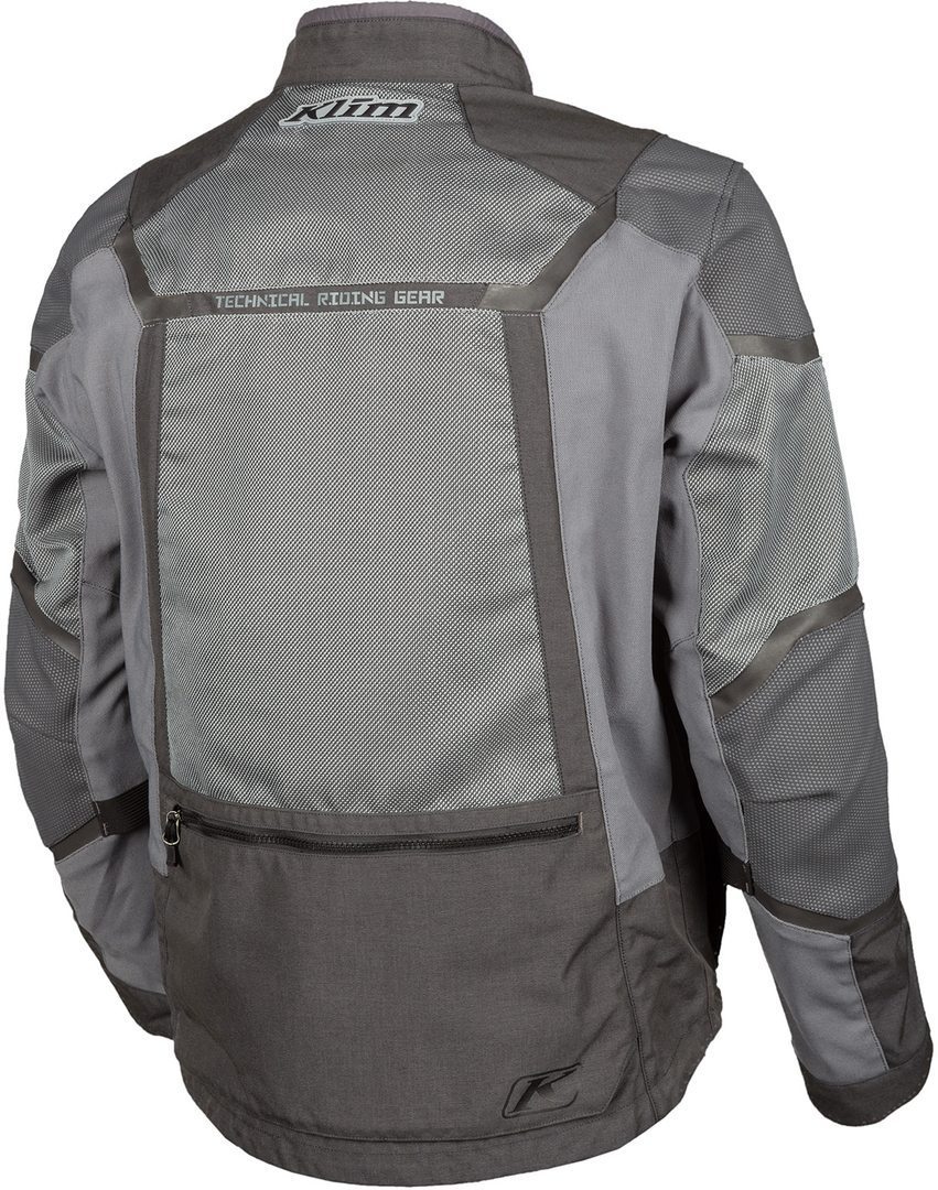Klim Baja S4 Motorrad Textiljacke hellgrau/dunkelgrau XL Abbildung 6
