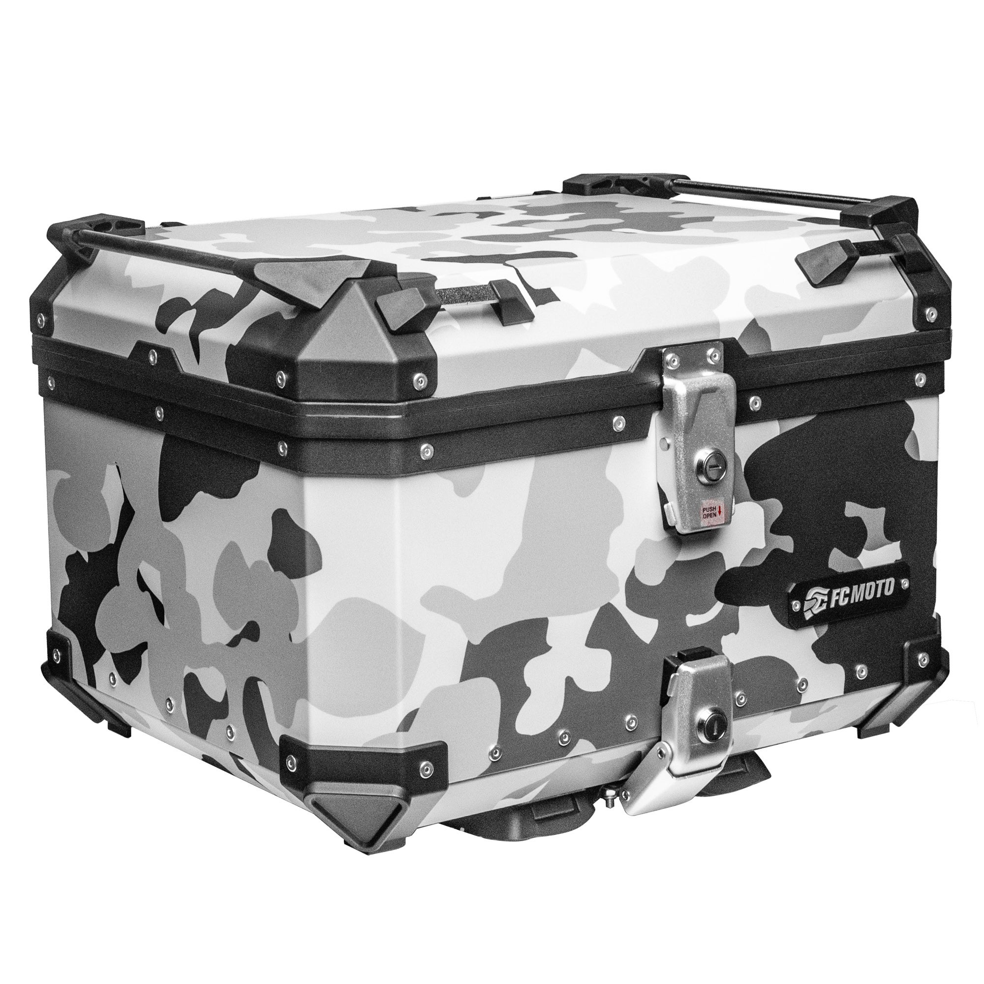 FC-Moto Terreno EVO Camo 55 L Alu Topcase Camoflage blanc Figure 2