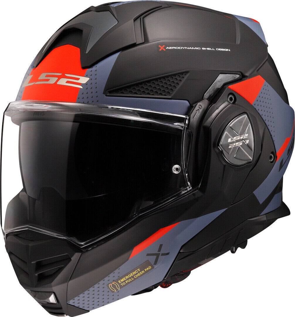 LS2 FF901 Advant X Oblivion Casco nero opaco/blu XXXL (65/66) Figura 1