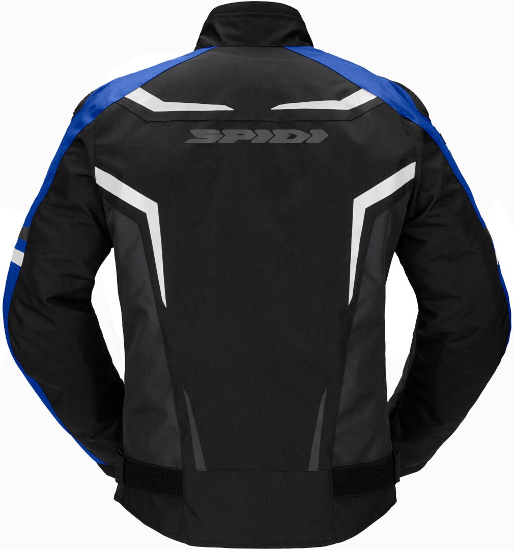 Spidi Race-Evo H2Out Motorcycle Textile Jacket black/blue XXL Figure 2