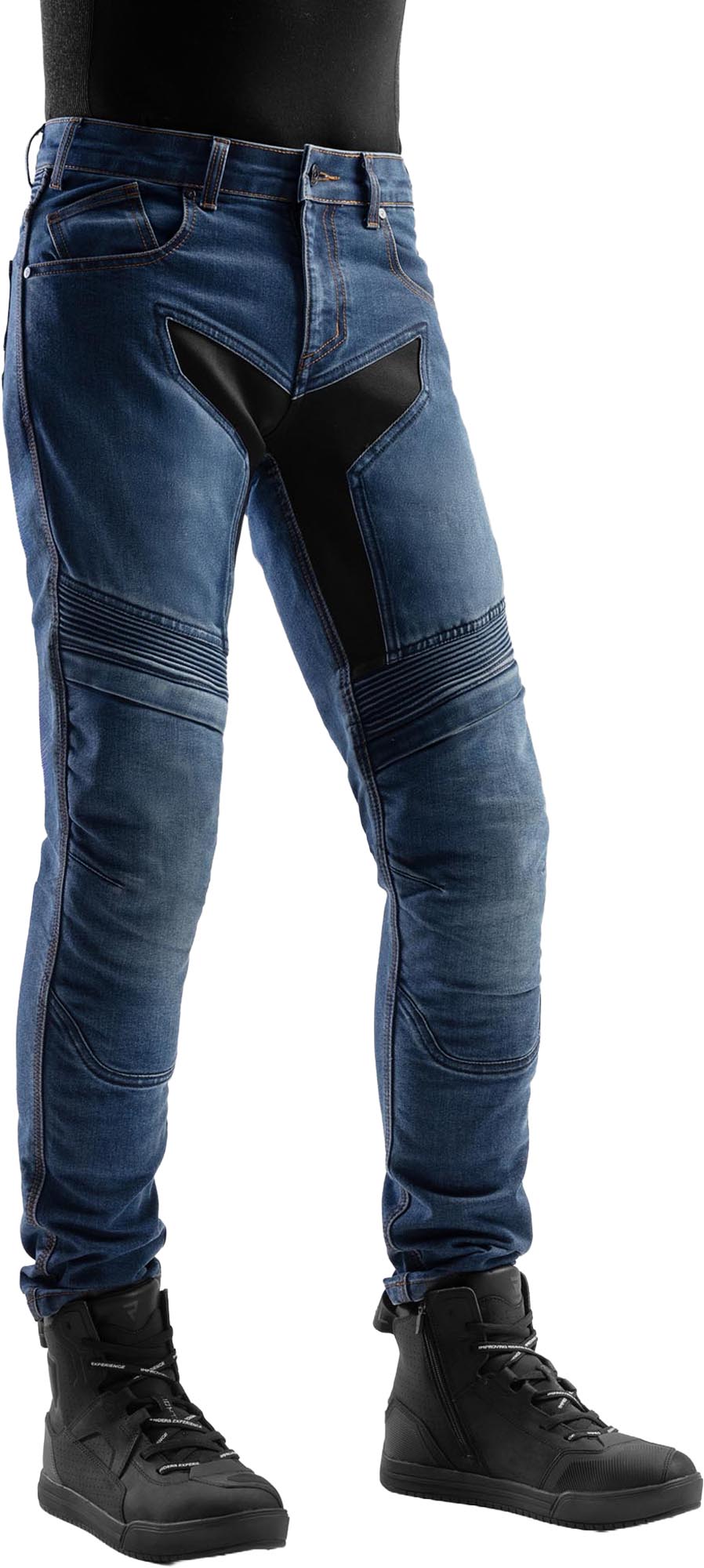 Rebelhorn Eagle 4 Slim Fit Jeans moto bleu délavé 36/32 Figure 3