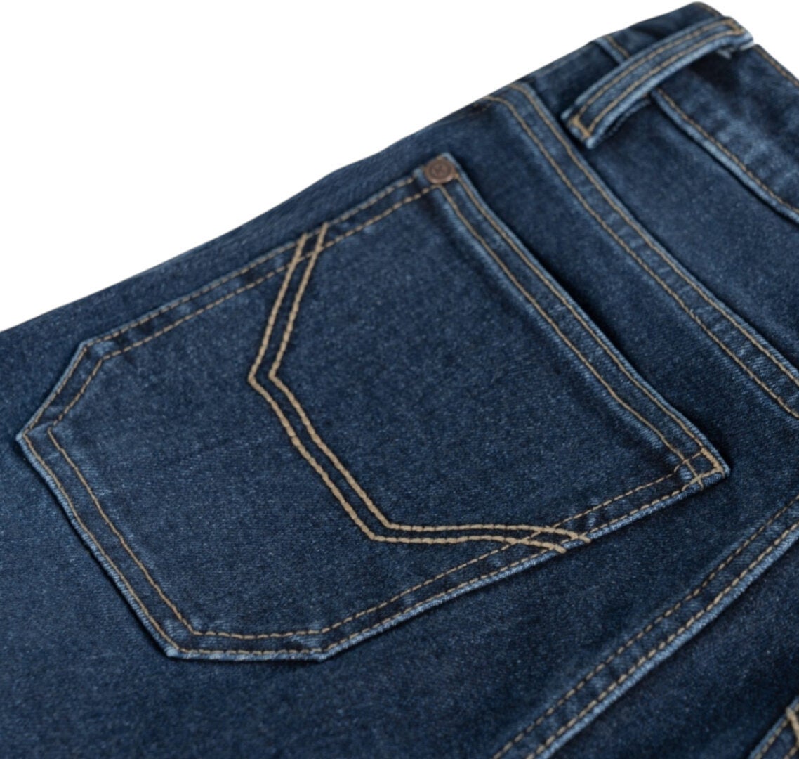 Side view of Knox Colton Ladies Motorcycle Jeans