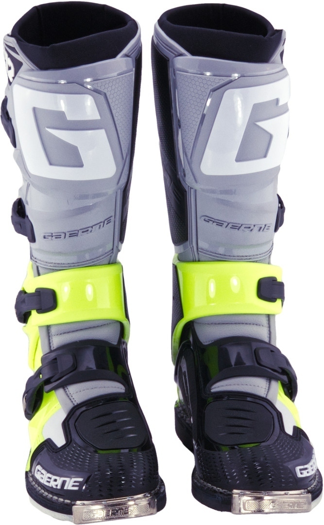 Gaerne SG-12 Motocross støvler grå/sort/gul 44 Figur 6