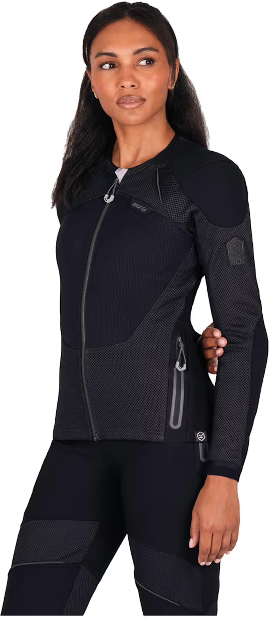 Knox Urbane Pro Move Damen Motorrad Textiljacke schwarz 3XL Abbildung 4