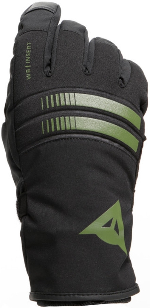 Dainese Plaza 3 D-Dry Damer Motorcykel Handskar svart/grön XXS Figur 6