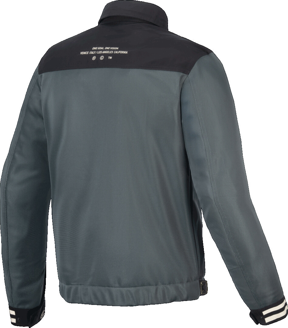 Alpinestars Ignite Air Motorcykel Textil Jacka Svart/grå XXL Figur 2