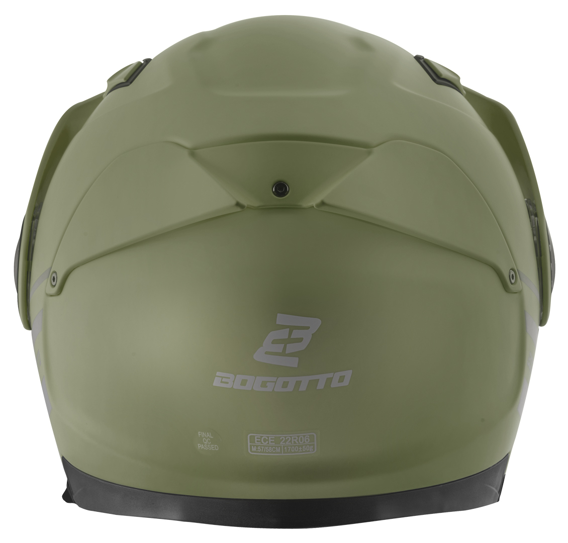 Bogotto FG-102 Duo Cască din fibră de sticlă Verde mat L Figura 7