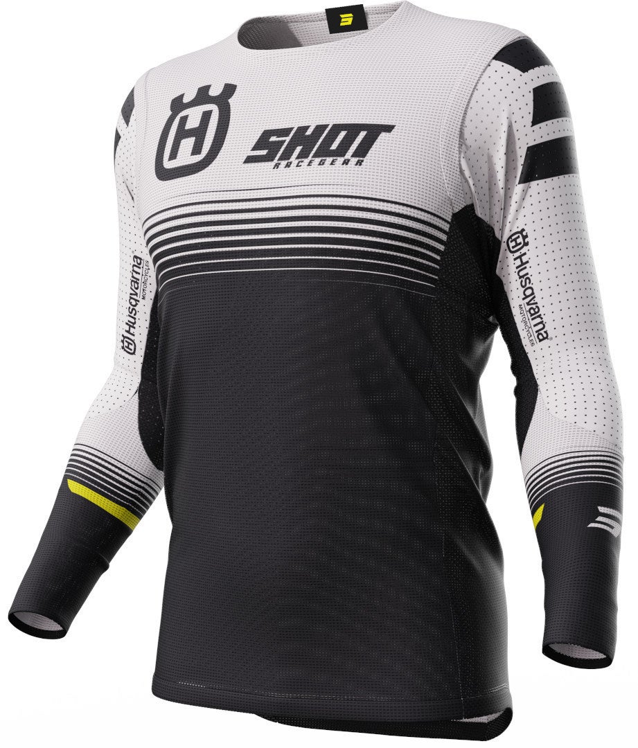 Shot Aerolite Husqvarna Limited Edition Motokrosový dres černobílá XXL Obrázek 1