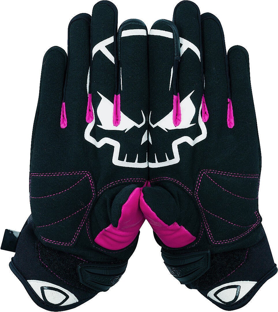 Bering Walshe Dame motorcykel handsker sort/pink 9 (XXL) Figur 2