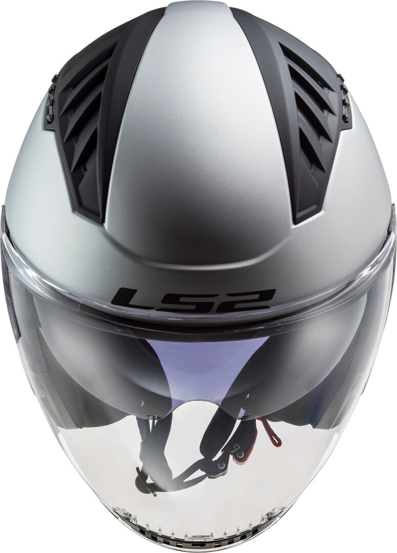 LS2 OF600 Copter II Jethelm silber matt S (55/56) Abbildung 5