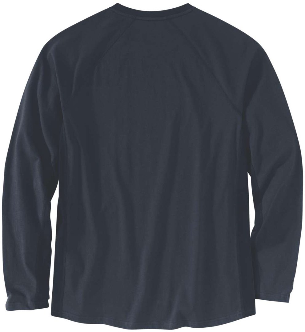Carhartt Force Flex Pocket Longsleeve Skjorta Mörkblå S Figur 2