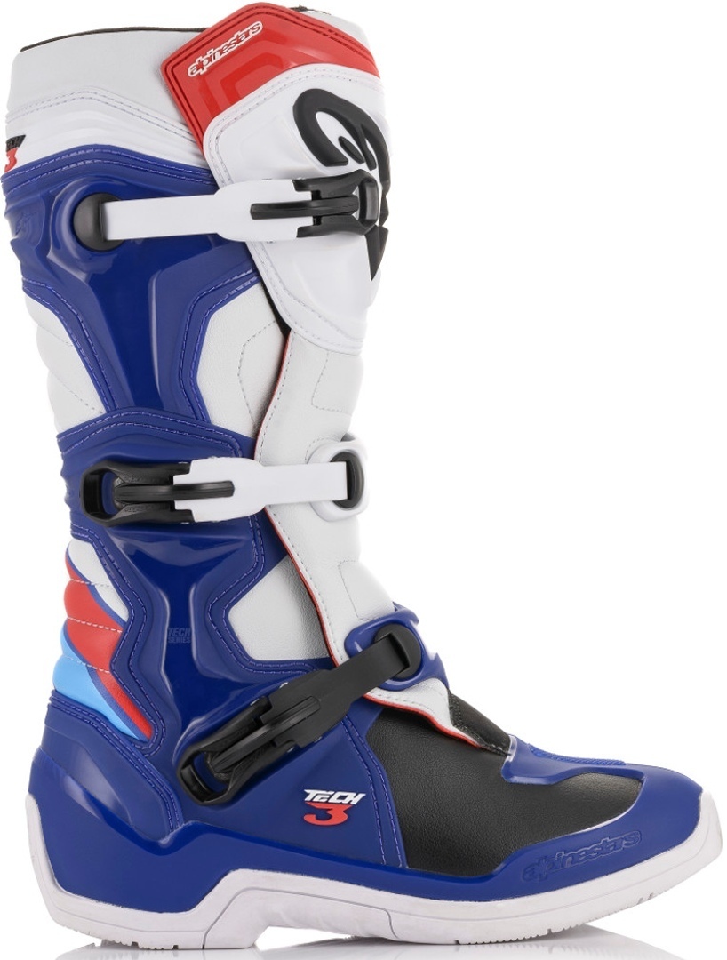 Alpinestars Tech 3 Bottes motocross bleu/blanc 8 (42) Figure 5
