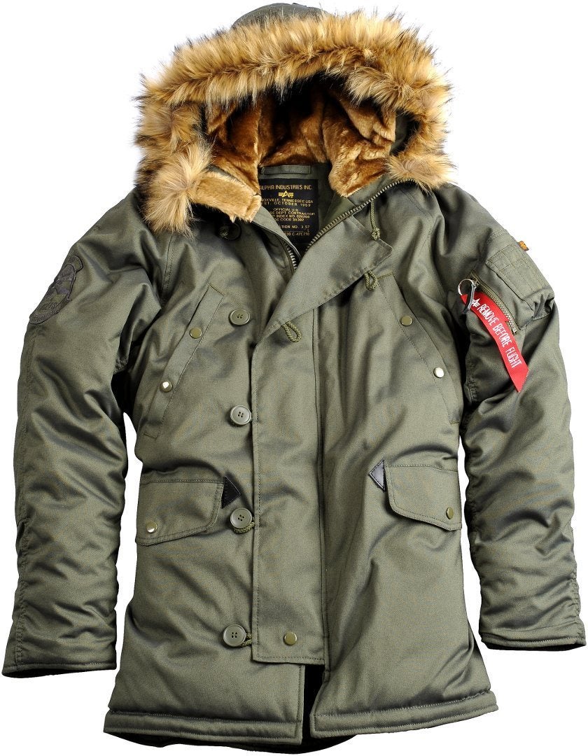 Alpha Industries Explorer Bunda tmavě zelená XS Obrázek 1