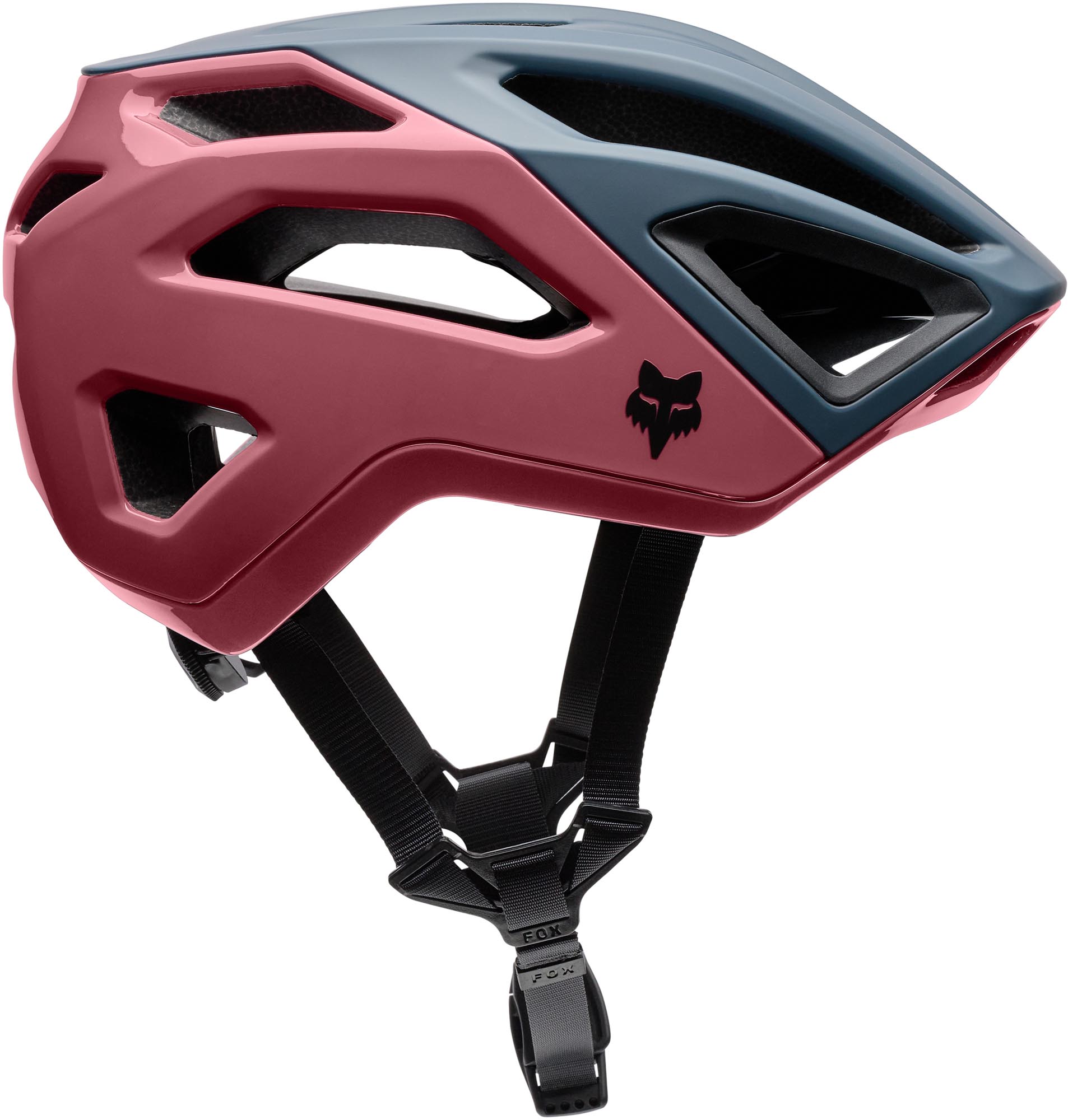 FOX Crossframe Pro Solids Mips MTB Helmet red/blue M (55-59) Figure 2