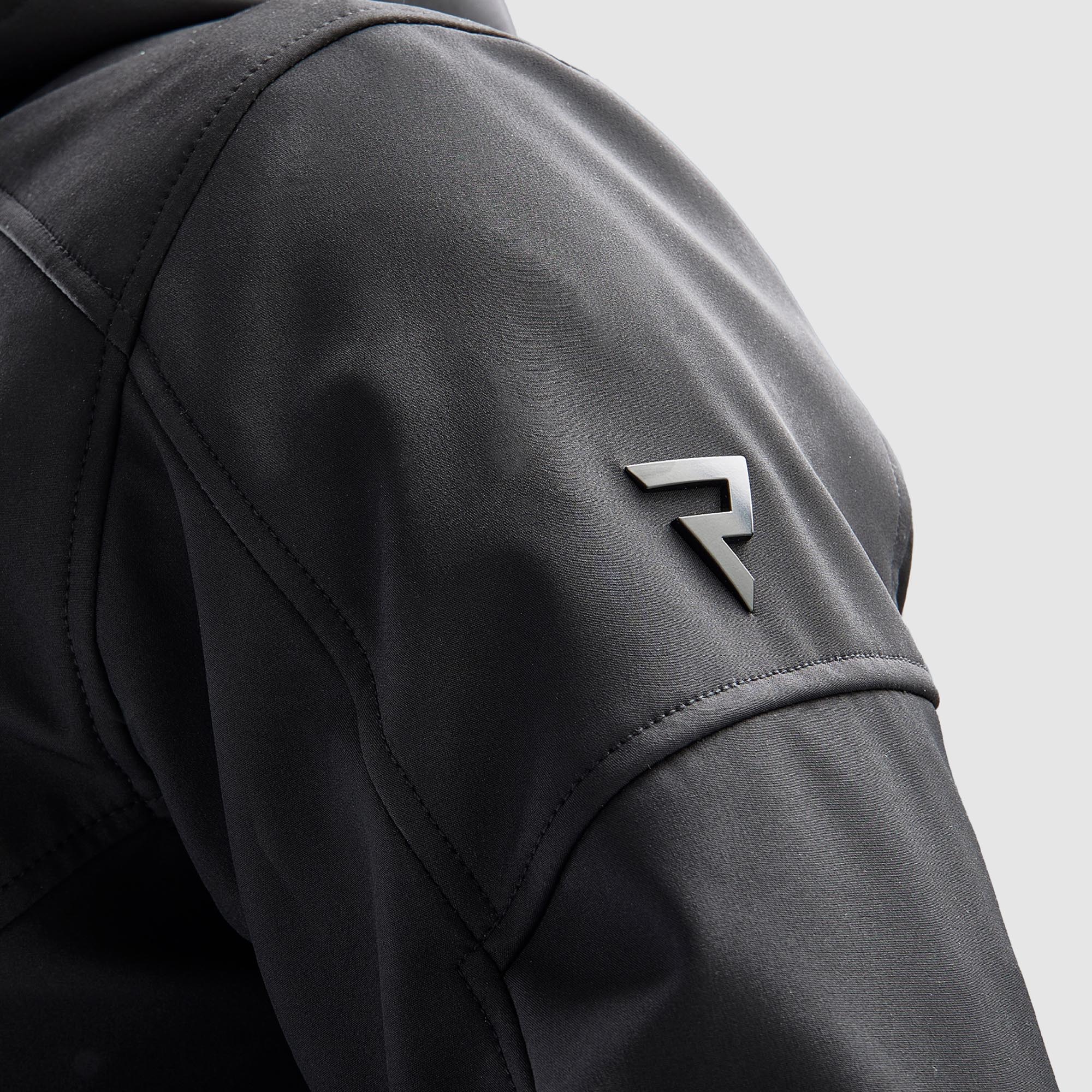 Rebelhorn Slash Softshell waterproof Motorcycle Textile Jacket black S Figure 10