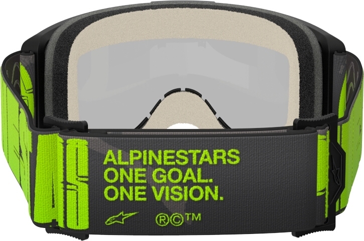 Alpinestars Vision 5 Hollow Mirror Ochelari de motocross verde/gri Figura 4