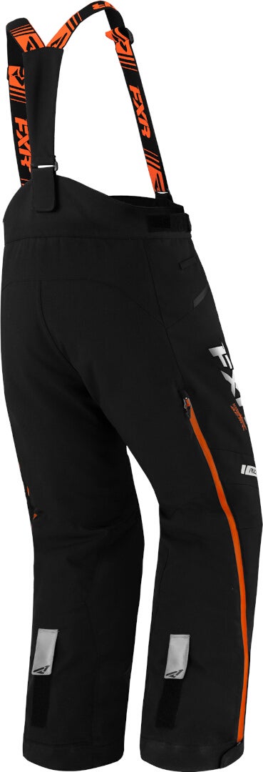 FXR Mission FX 2023 Snescooter Bib Bukser sort/orange 3XL Figur 2