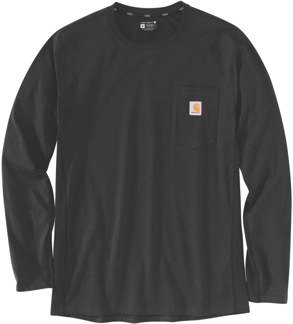Carhartt Force Flex Pocket Camicia a maniche lunghe nero L Figura 1