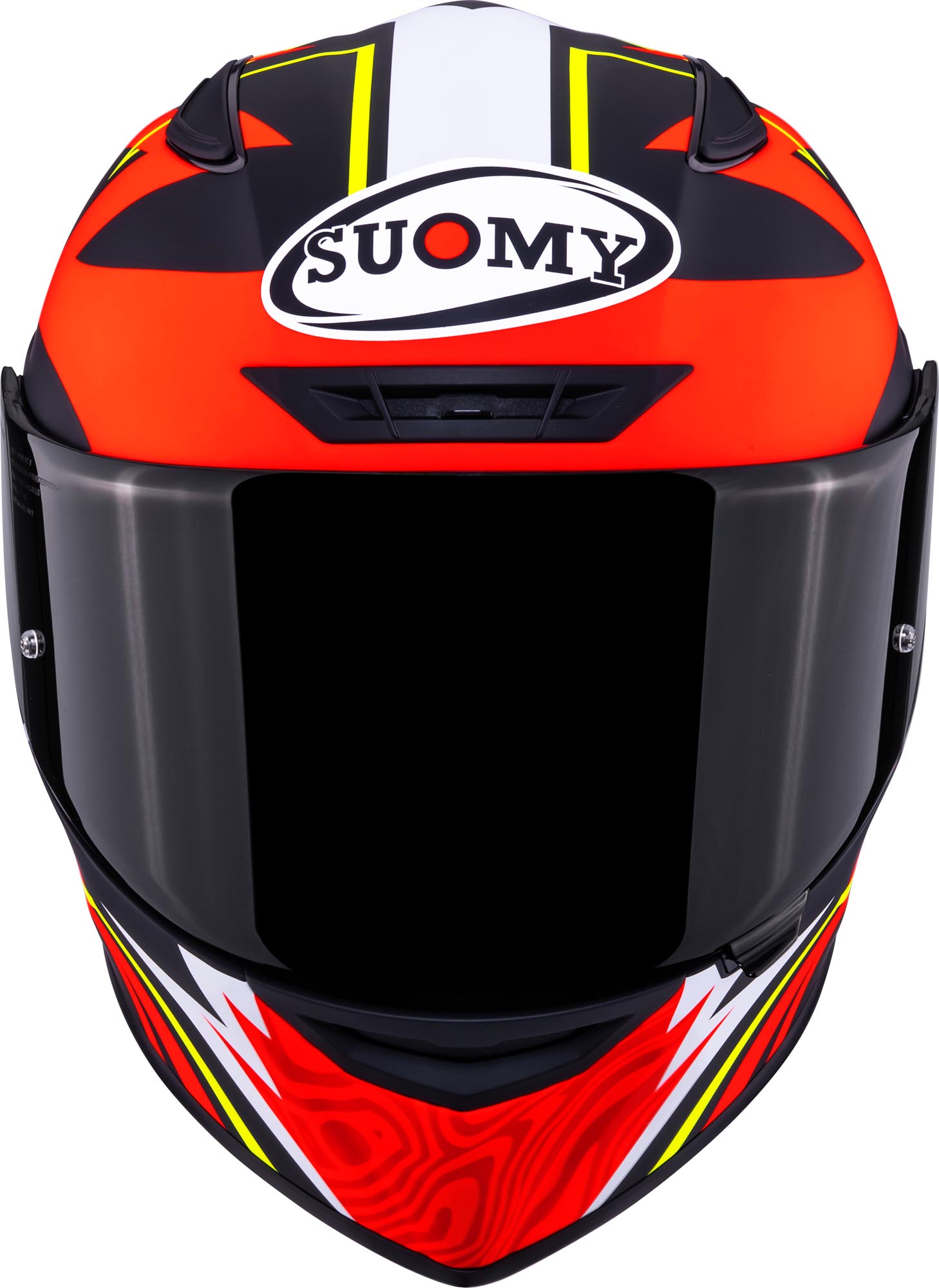 Suomy Track-1 Sam Lowes Replica 2025 Casque Rouge mat/noir M (57/58) Figure 8
