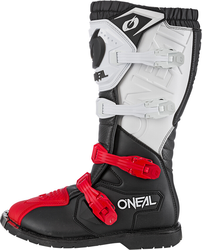 Oneal Rider Pro Motocross Stiefel schwarz/weiß/rot 46 Abbildung 3