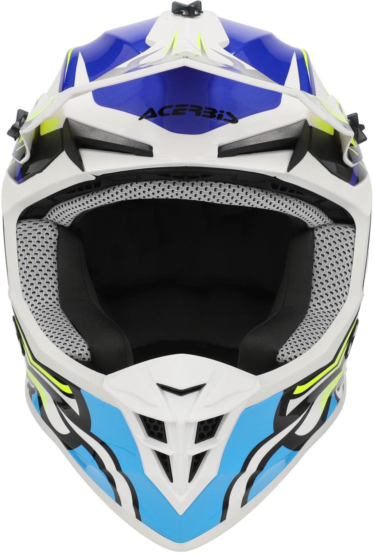 Acerbis Linear Graphic 2026 Motokrosová helma bílá/modrá/černá L (59/60) Obrázek 7