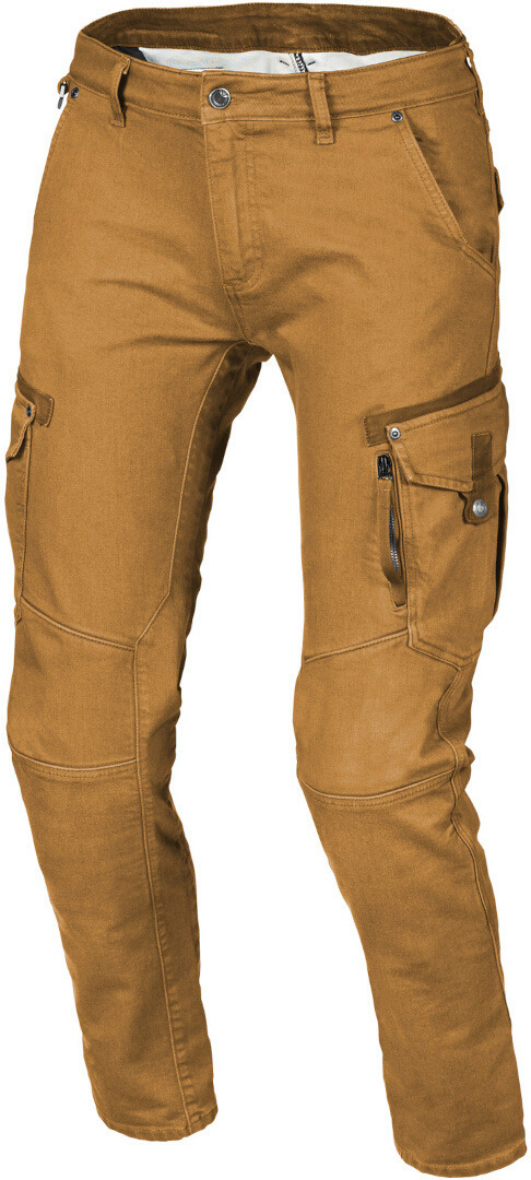 Macna Takar Motorrad Textilhose hellbraun 38 standard Abbildung 1