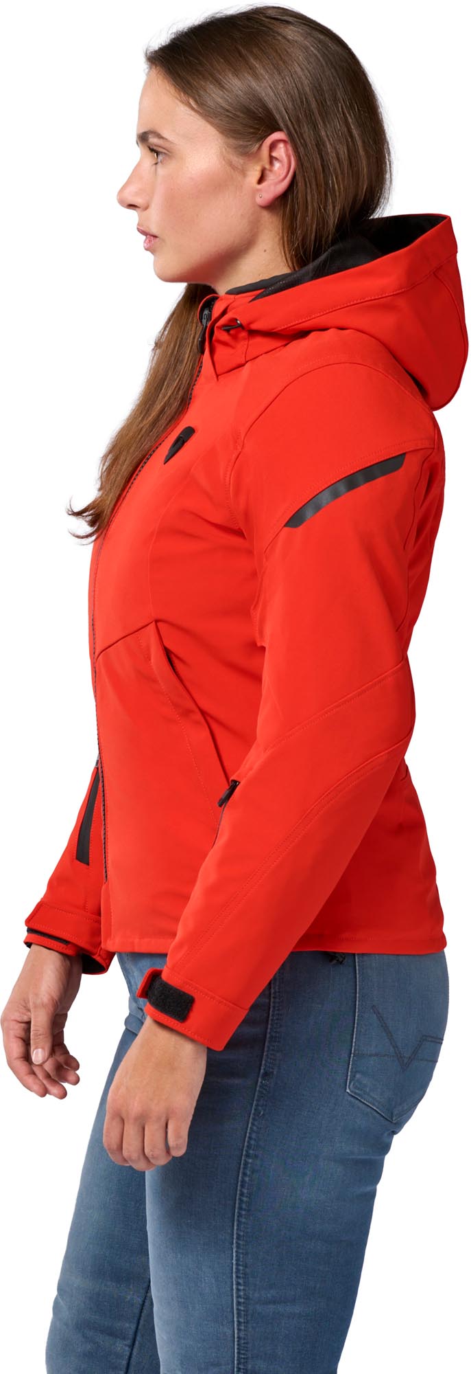 Revit Afterburn 2 H2O waterdichte dames motorfiets textieljas Rood 44 Figuur 4