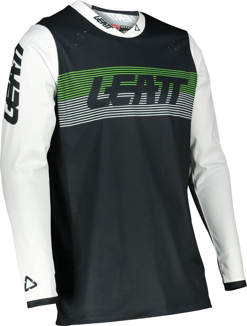 Leatt Moto 4.5 Lite Color Motocross Jersey Sort XL Figur 2