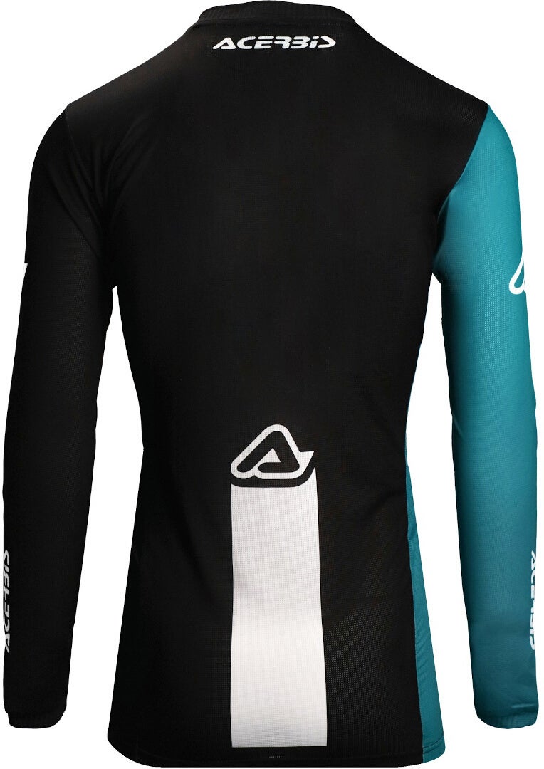 Acerbis MX J-Track 7 Motocross Jersey black/turquoise M Figure 3