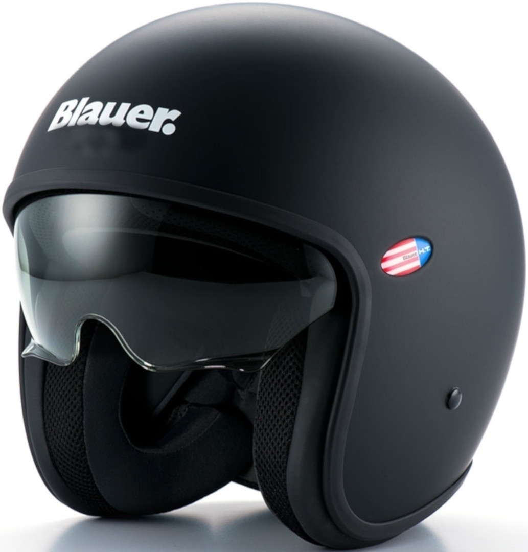 Blauer Pilot 1.1 Monochrome Black Matte Jet Hjälm XL (61/62) Figur 1