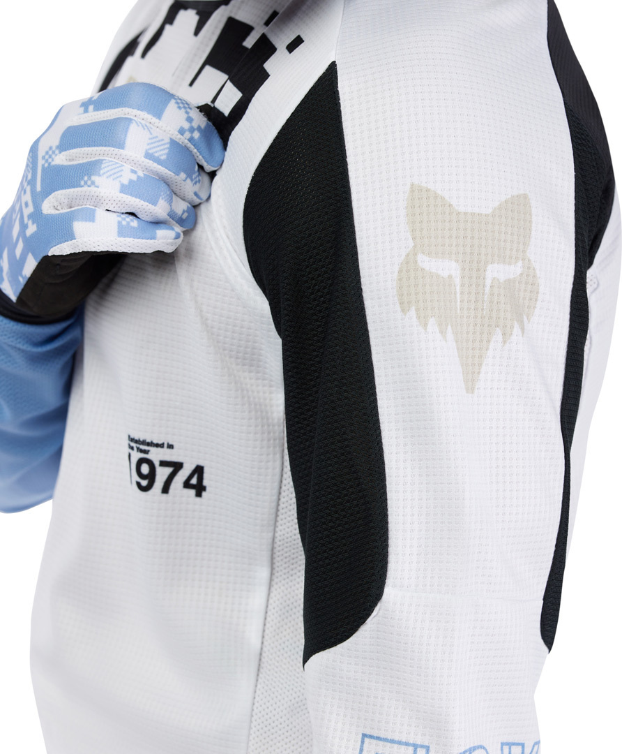 FOX 180 Digi Image Motocross trøje hvid M Figur 5
