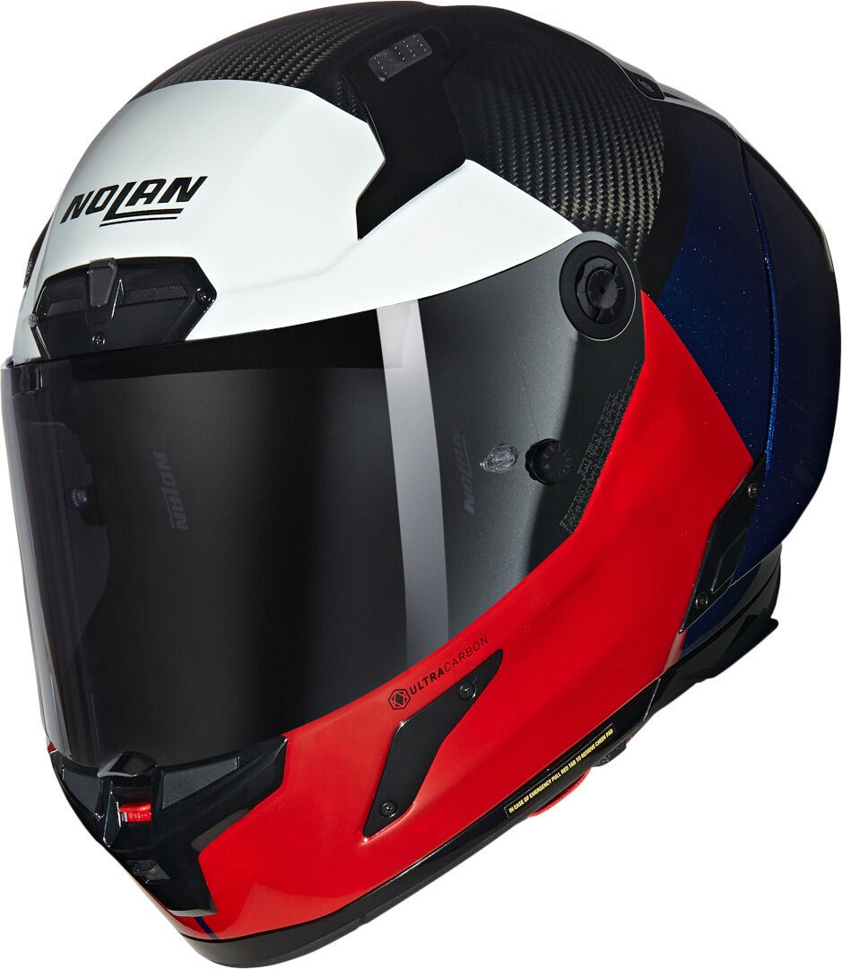 Nolan X-804 RS Ultra Carbon Blocco Casco rosso/blu L (60) Figura 1