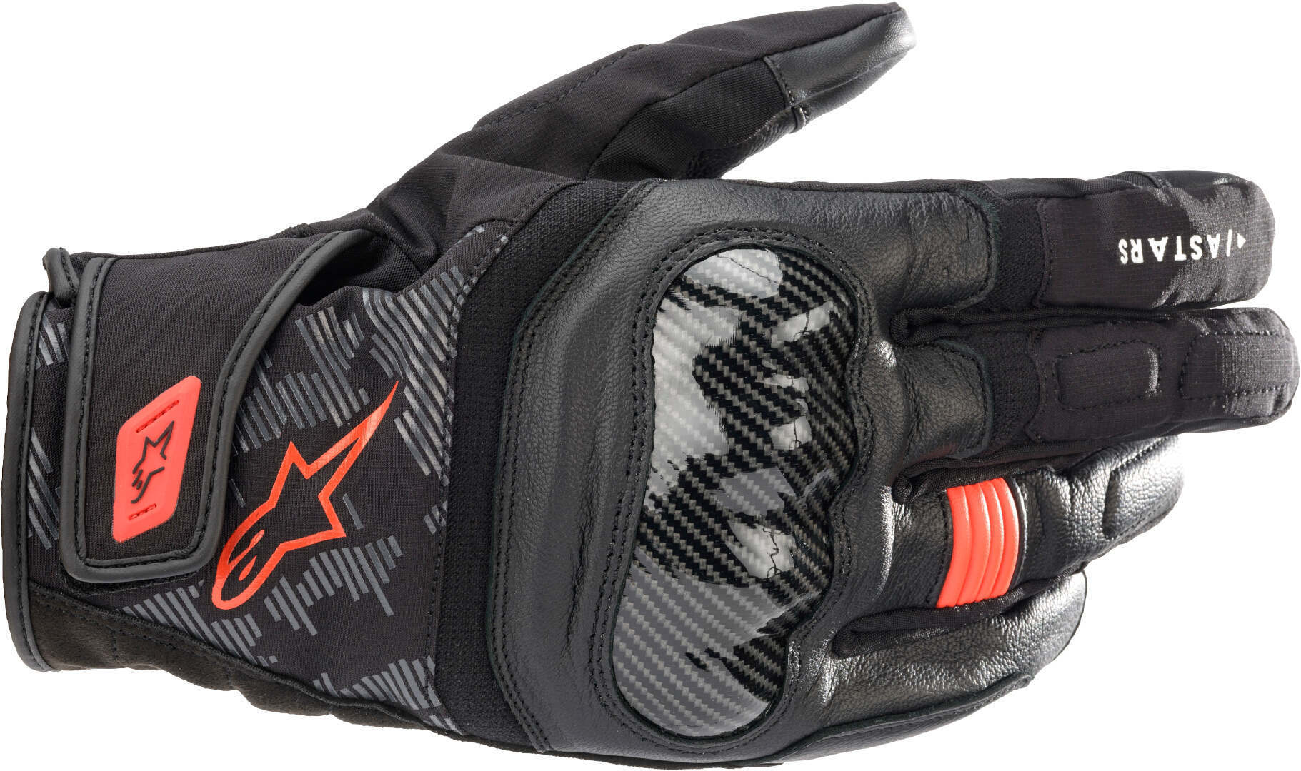 Alpinestars SMX Z Drystar Motorradhandschuhe schwarz/rot 3XL Abbildung 1