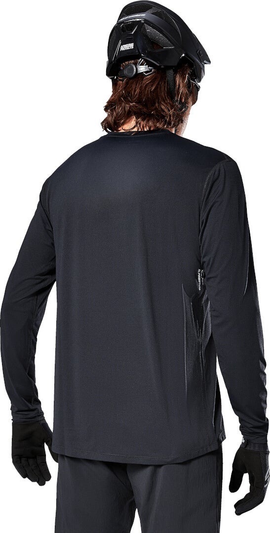 Side view of Alpinestars A-Dura Astar Long Sleeve Bicycle Jersey