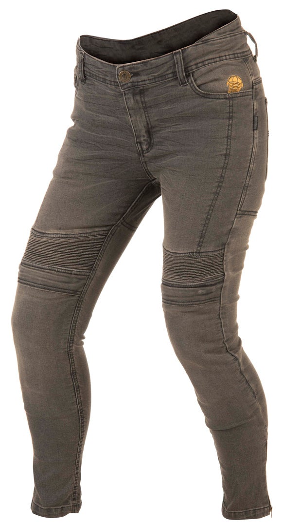 Trilobite Micas Urban Dame Motorcykel Jeans grå 30/32 Figur 1
